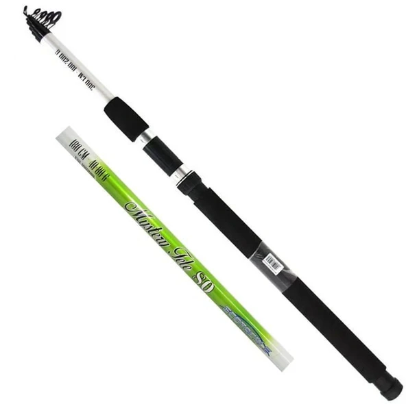 Ecotackle Mystery Tele 80 240 cm 40-80g Atarlı Fiber Teleskopik Olta Kamışı - Resim 3