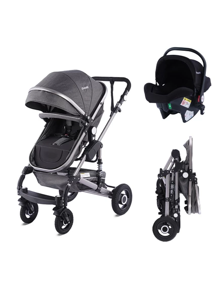 Baby Storch - Seyahat Sistem Bebek Arabası 3 in 1 - 7