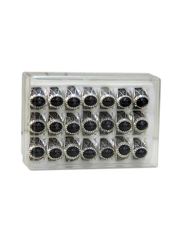 Oval Tuğralı Erkek Yüzüğü 42'li-6128