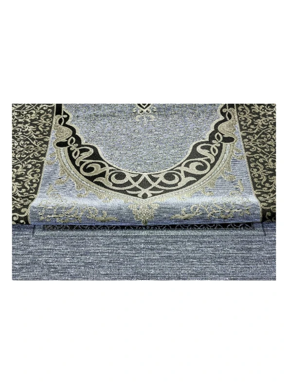 Ekonomik Osmanlı Tafta Seccade - 0150 - Mavi - Resim 2