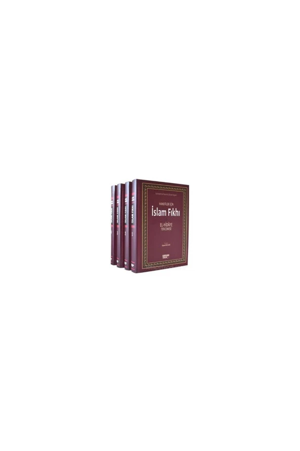 İslam Fıkhı El - Hidaye Tercemesi 4 Cilt Büyük Boy-1988 - 1