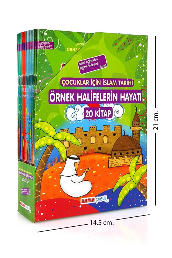 İslam Tarihi - Örnek Halifelerin Hayatı Çocuk Dini Eğitim Seti -1135