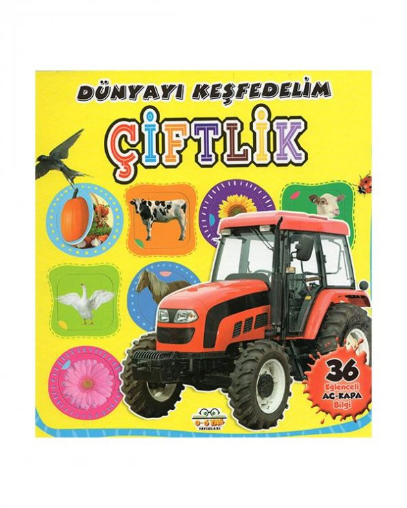 Çiftlik - Dünyayı Keşfedelim 0-6 Yaş Yayınları