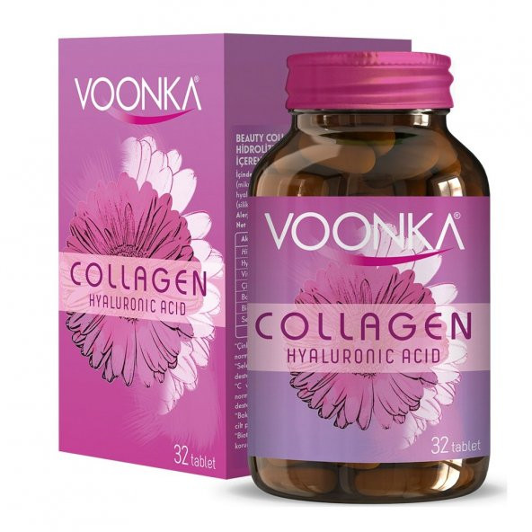 Voonka Collagen Beauty Hyaluronic Acid (32 Tablet)