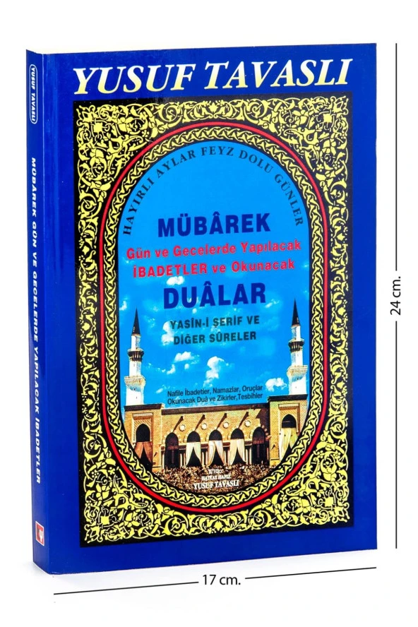 Yasin Kitabı - Orta Boy - 320 Sayfa - Mübarek Gün ve Geceler - Tavaslı Yayınevi - Mevlid Hediyeliği