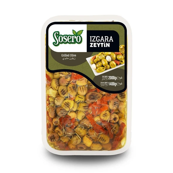 Grill Izgara Zeytin 1400 gr Tabak ürün görseli 1