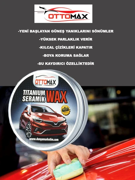 Ottomax Seramik WAX 200 ML Seramik Etkili WAX - 3