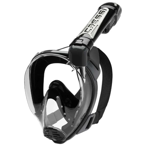 Cressi Duke S-M Beden Tam Yüz Maske Siyah - 6