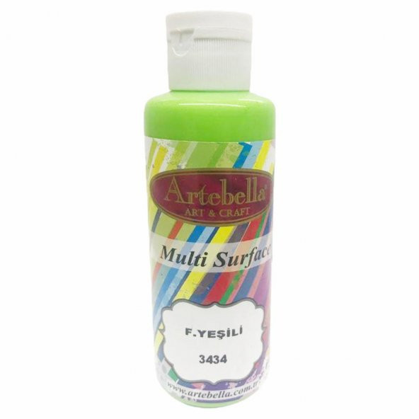 Artebella Multı Surface Boya 3434130 Fıstık Yeşili 130ml