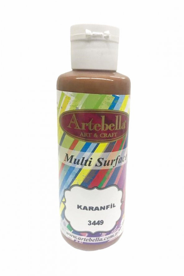 Artebella Multı Surface Boya 3449130 Karanfil 130ml - 2
