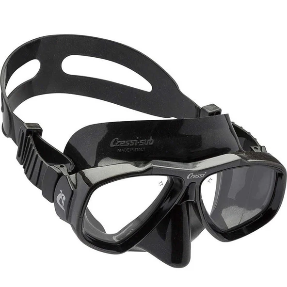 Cressi Focus Yetişkin Dalış Maskesi Siyah - 6