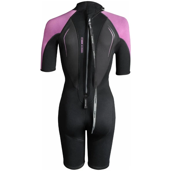 Cressi Altum Lady 3 mm Pembe Shorty Yüzme Elbisesi XLarge - 7