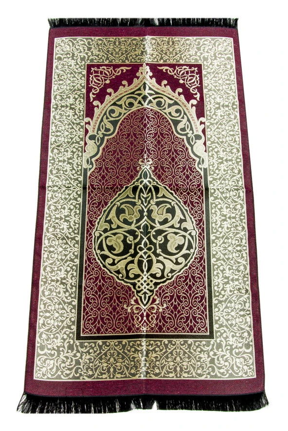 Ekonomik Osmanlı Tafta Seccade - 0150 - Fuşya Renk