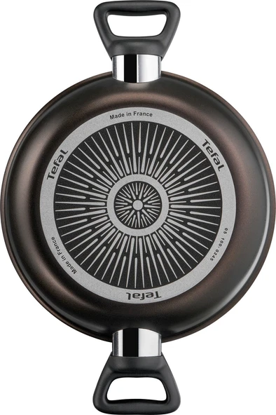Tefal Titanyum 2X XL 24 cm Difüzyon Tabanlı Kapaklı Sahan - 2100123254 - 2
