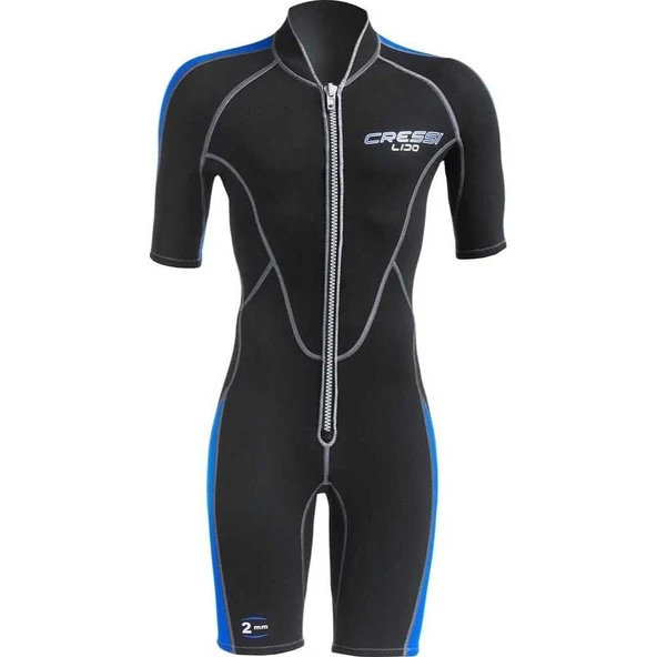 Cressi Lido Man 2 mm Shorty Dalış Elbisesi Large - 11