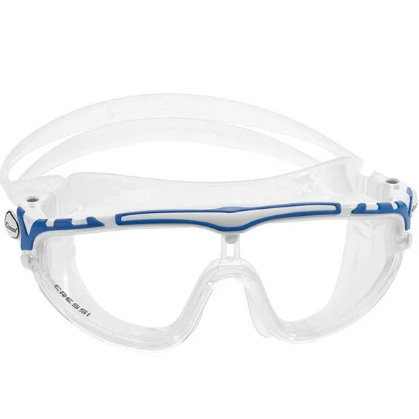 Cressi Skylight Yetişkin Deniz Gözlüğü WHITE-BLUE - 6