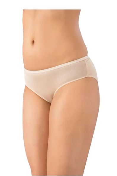 3 lü Paket Lüx Drm Bayan Bambu Düşük Bel Bikini Külot Slip 3100 - Resim 3