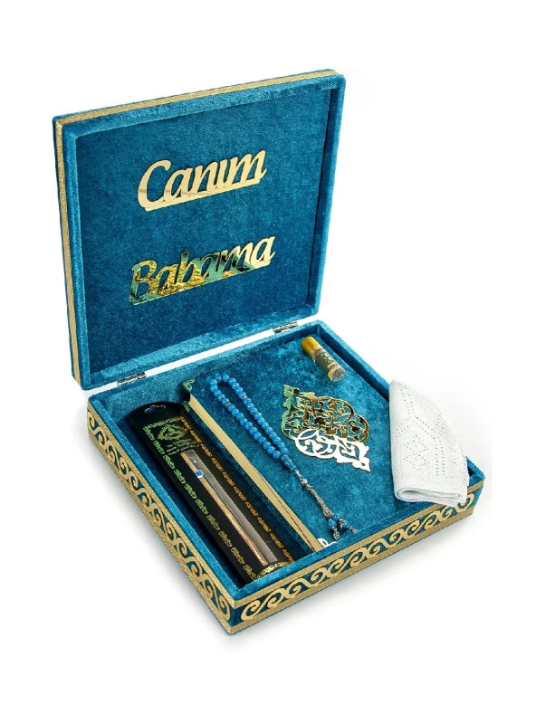 Babalar Gününe Özel İslami İbadet Hediyelik Set 01 - Resim 3