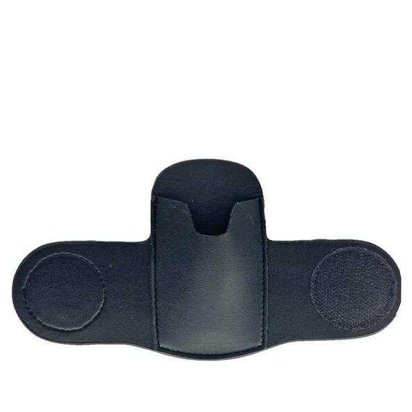 Vegan Deri Stetoskop Tutucu Organizer Holder Siyah ürün görseli 1