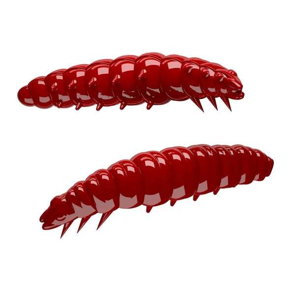 Libra Lures Larva Cheese(Peynir Aromalı) Red 3.5 cm Suni Yem - 2