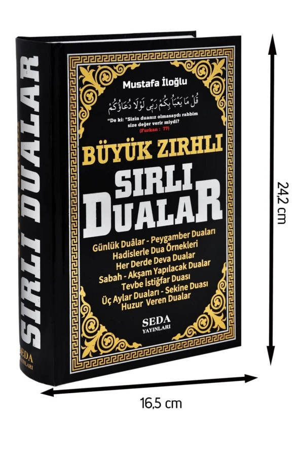 Büyük Zırhlı - Sırlı Dualar Ciltli-1255