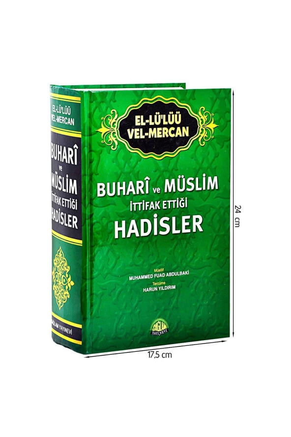 Buhari ve Müslim İttifak Ettiği Hadisler - İthal Kağıt-1471