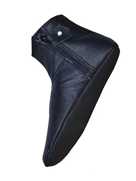 Keçi Derisi Fermuarlı Mest – Astarlı, Miflonlu - 3