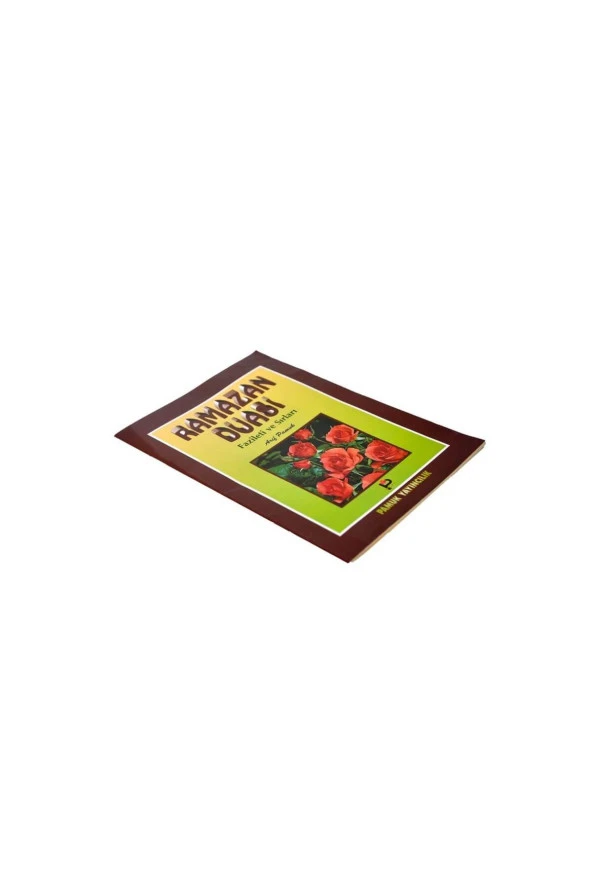 Ramazan Duası Fazileti ve Sırları-Cep boy-1244 - 2