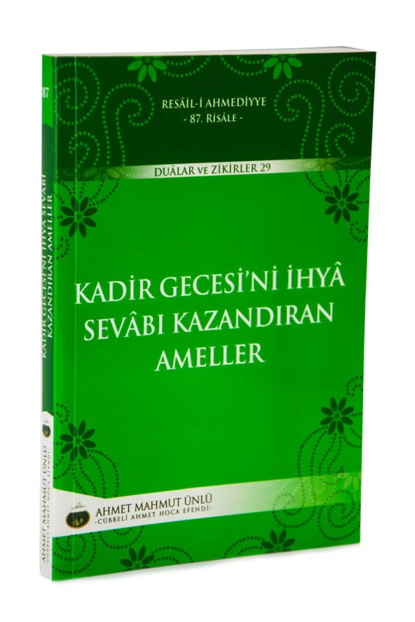 Kadir Gecesini İhya Sevabı Kazandıran Ameller ürün görseli 1