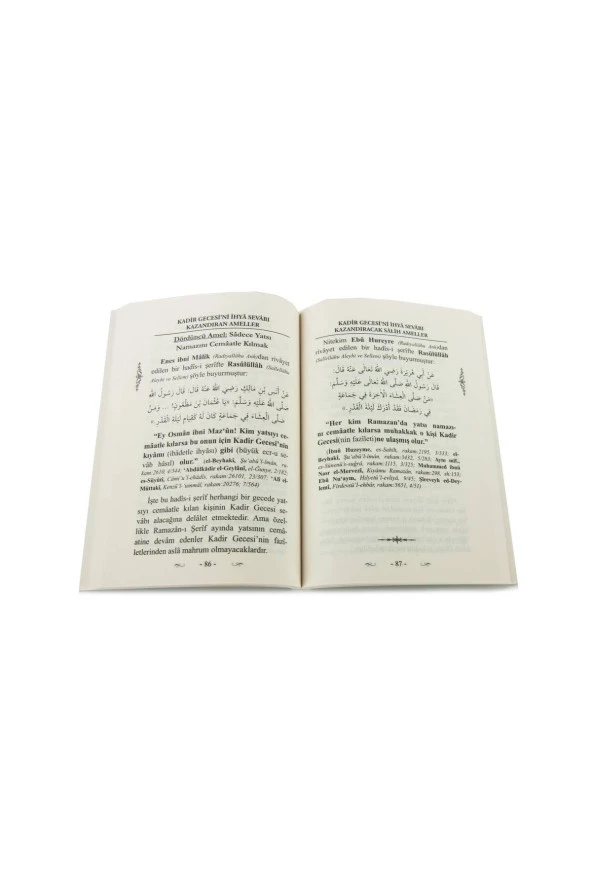 Kadir Gecesini İhya Sevabı Kazandıran Ameller - Resim 3