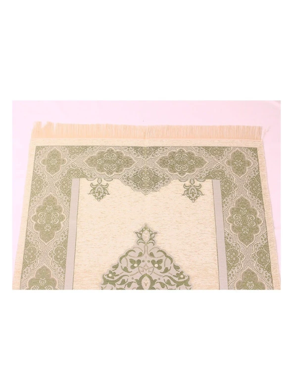 Lüks Açık Renk Osmanlı Şönil - 0250 Yeşil - Resim 3