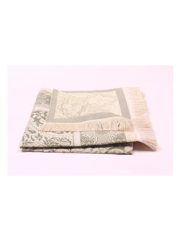 Lüks Açık Renk Osmanlı Şönil - 0250 Yeşil - Resim 4