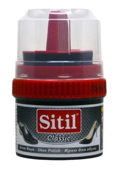 SİTİL Sitil Ayakkabı Boyası Krem 50 ml Siyah