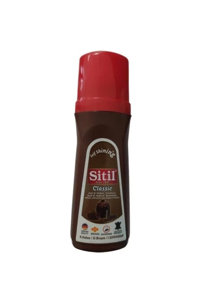 SİTİL Sitil Süet Ve Nubuk Likit Ayakkabı Boyası Koyu Kahve 100 ml