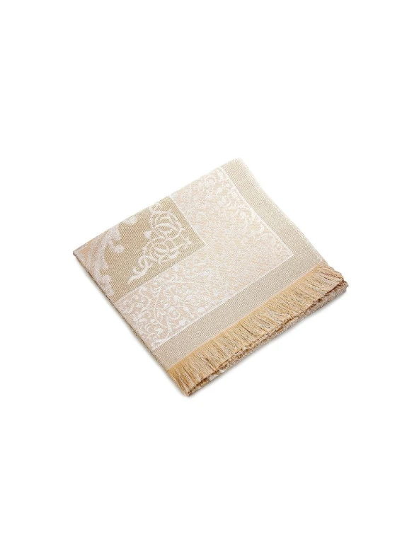 Lüks Açık Renk Osmanlı Tafta Seccade - 0210 - Krem Renk - Resim 2