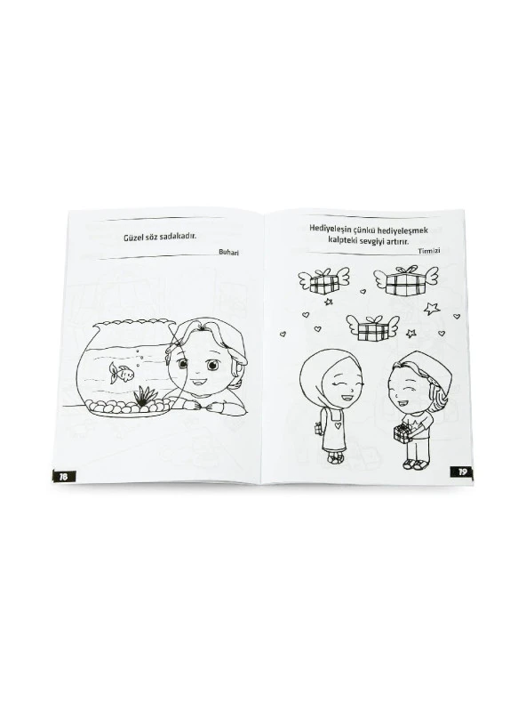 Safa ve Merve İle Hadis Öğreniyorum-1633 - Resim 2