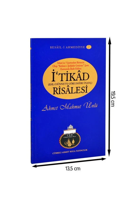 Cübbeli Ahmed Hoca İtikad Risalesi-1197