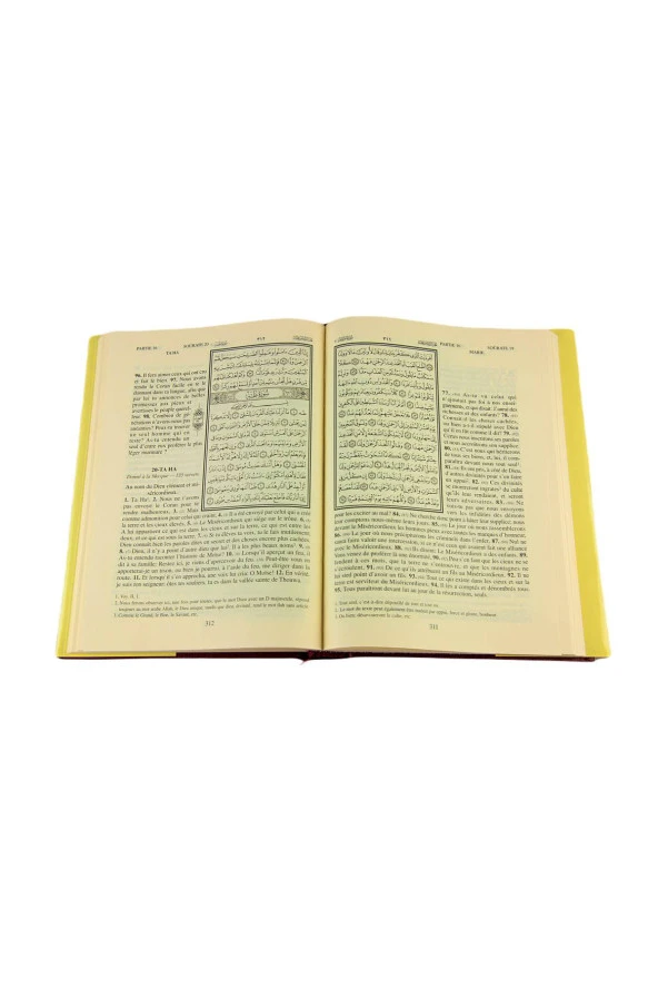 Fransızca Mealli Kuranı Kerim -1286 - Resim 4