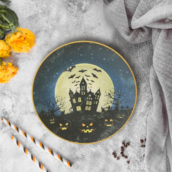 Keramika Keraart Halloween Servis Tabağı 26 Cm 22292