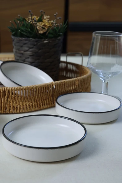 Keramika Keraart Simply Stackable Çerezlik / Sosluk 14 Cm 6 Adet 19985 - 3