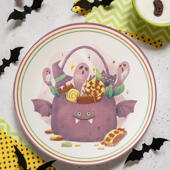 Keramika Keraart Halloween Servis Tabağı 26 Cm 22293