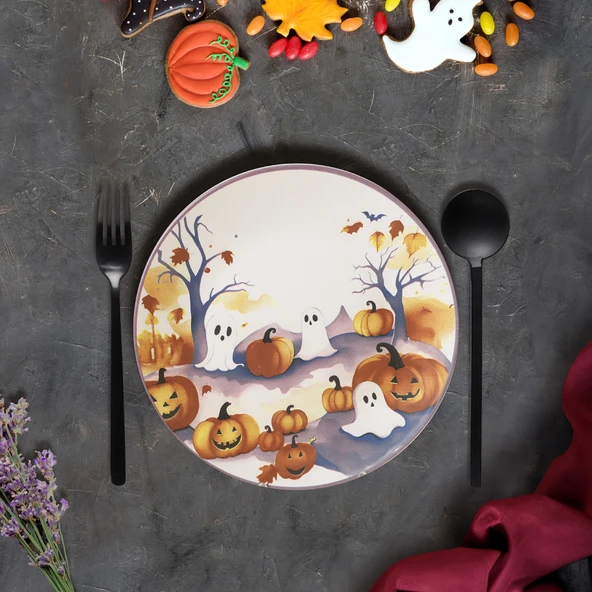 Keramika Keraart Halloween Servis Tabağı 26 Cm 22291