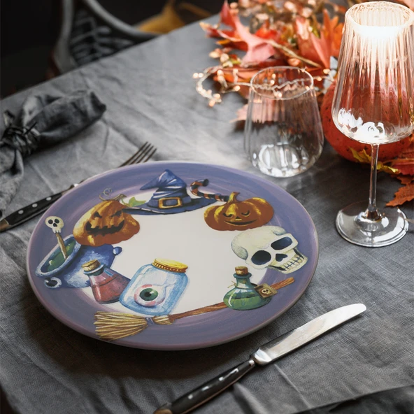 Keramika Keraart Halloween Servis Tabağı 26 Cm 22290