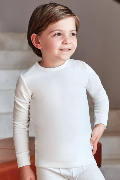 Goldenbay 2536 Uniseks Erkek/Kız Çocuk Termal Uzun Kol İçlik ürün görseli 1