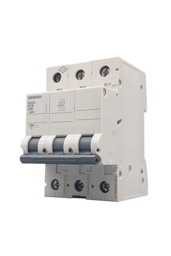 Siemens 5SL6325 C3*25-7YA 6KA Wotomat - Trifaze Klima Sigorta