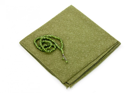 Ramazana Özel Set 9 - Seccade - Örtü - Tesbih - Kutulu - Resim 3