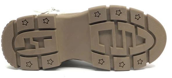 Gamelu Bowl Memory Kaucuk Kaymaz Taban Kar Boutu Kadın Bot - Resim 6