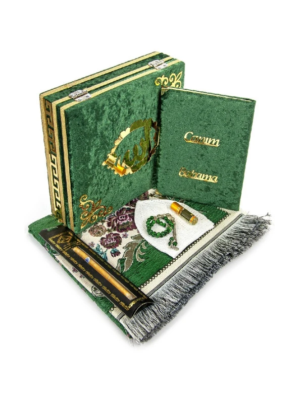 Babalar Gününe Özel İslami İbadet Hediyelik Set 06 - Resim 2