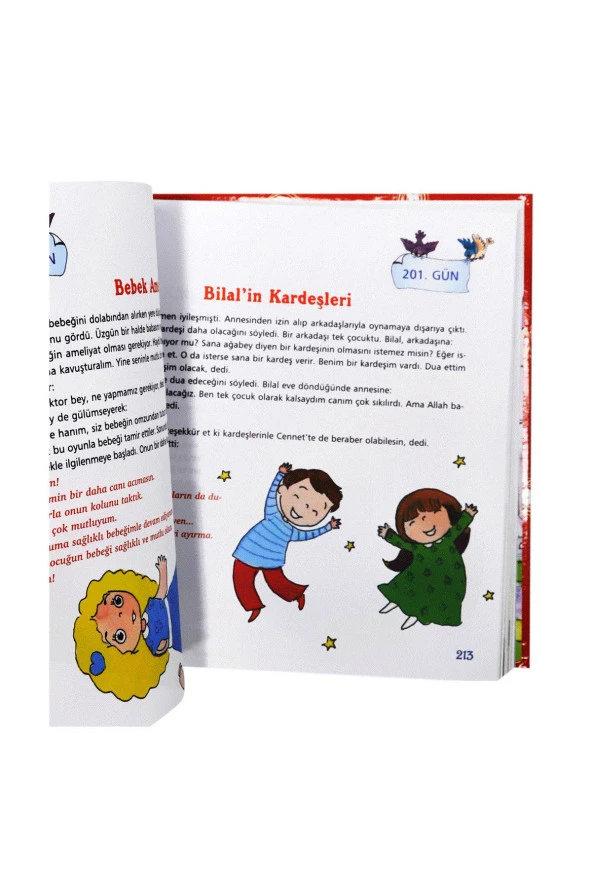 Hikayelerle 365 Gün Dua Dini Eğitici Kitap Oyuncak -1175 - Resim 4