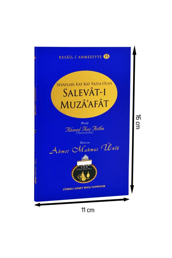 Cübbeli Ahmed Hoca Salevatıı Muza afat Kitabı-1162